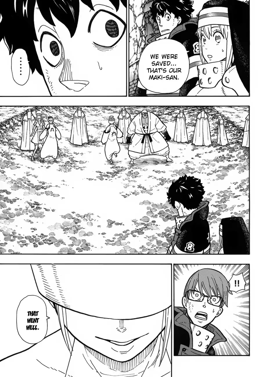 Enen no Shouboutai Chapter 195 page 12 - Chapter 195: Sudden Turnaround