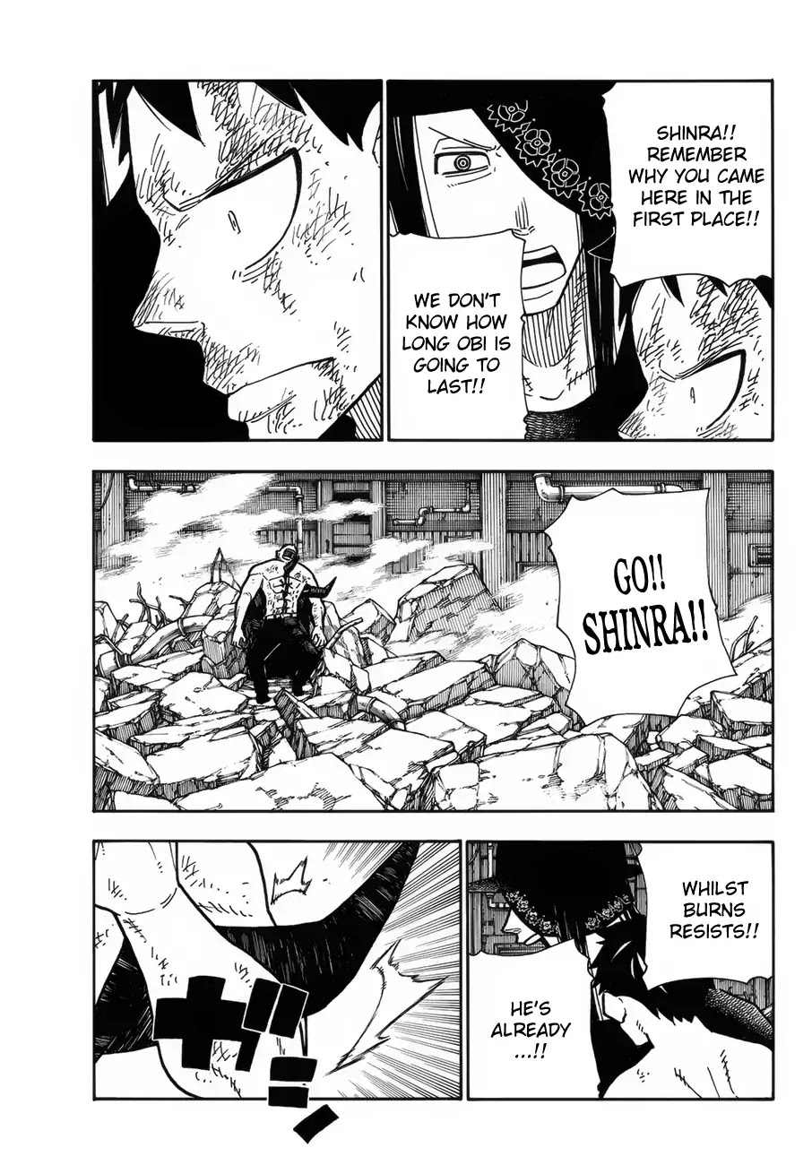 Enen no Shouboutai Chapter 195 page 16 - Chapter 195: Sudden Turnaround