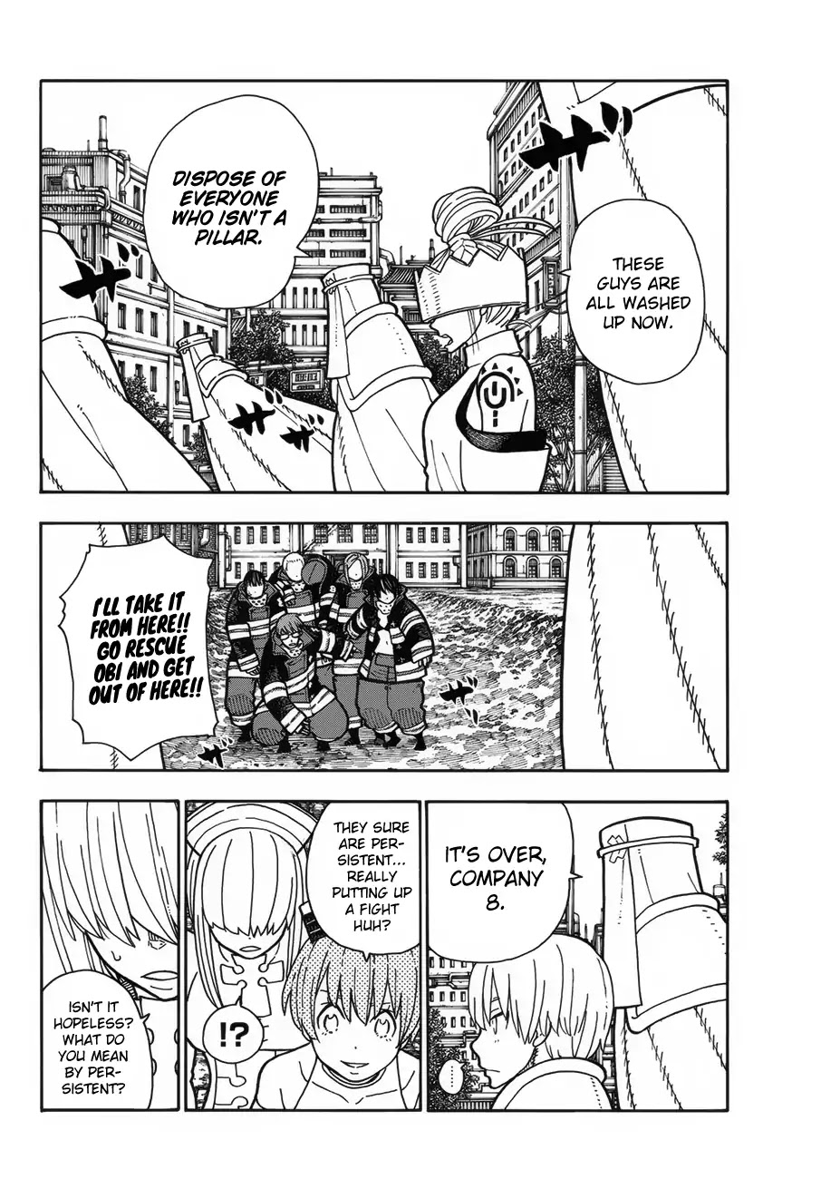 Enen no Shouboutai Chapter 195 page 19 - Chapter 195: Sudden Turnaround