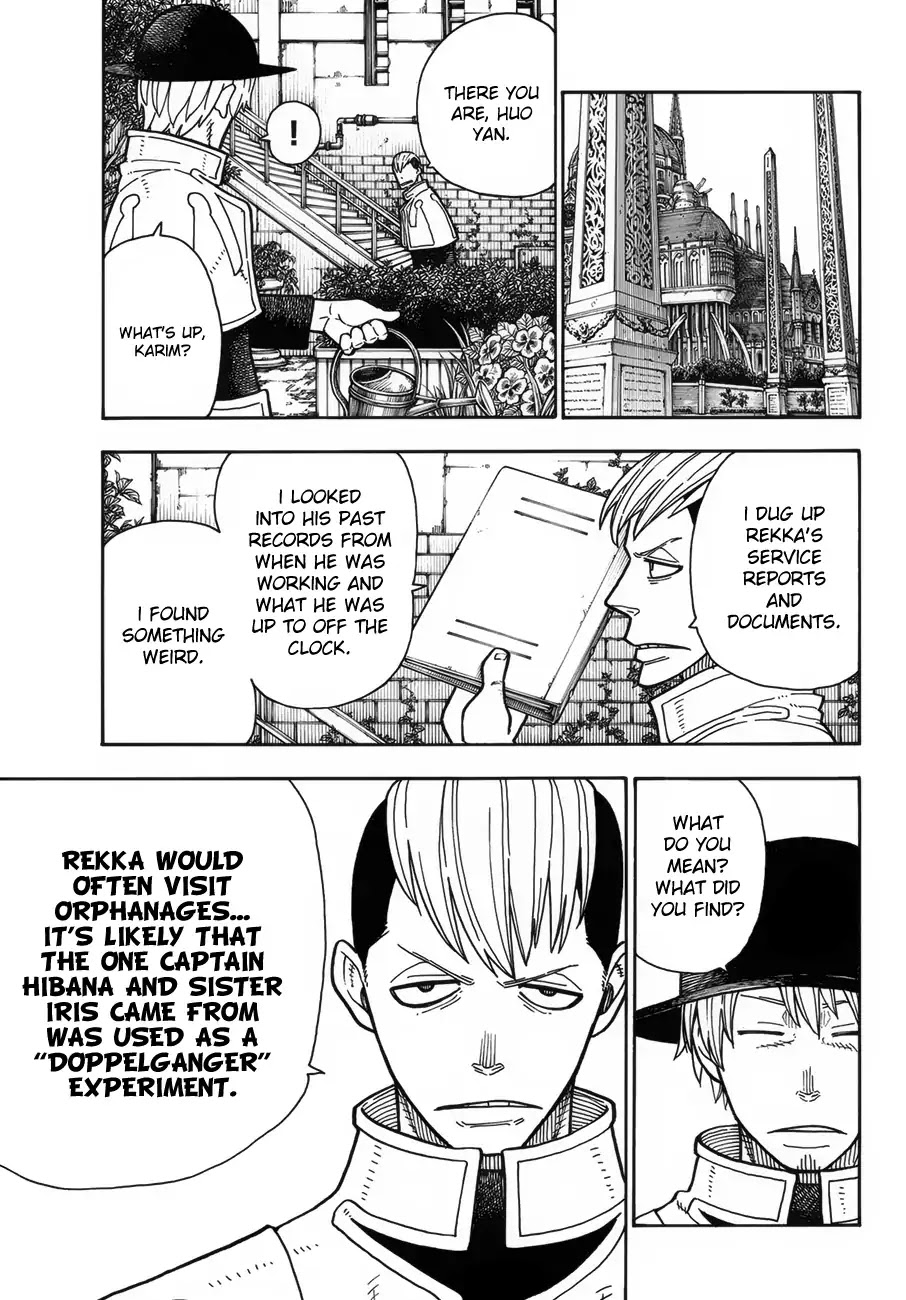 Enen no Shouboutai Chapter 195 page 4 - Chapter 195: Sudden Turnaround
