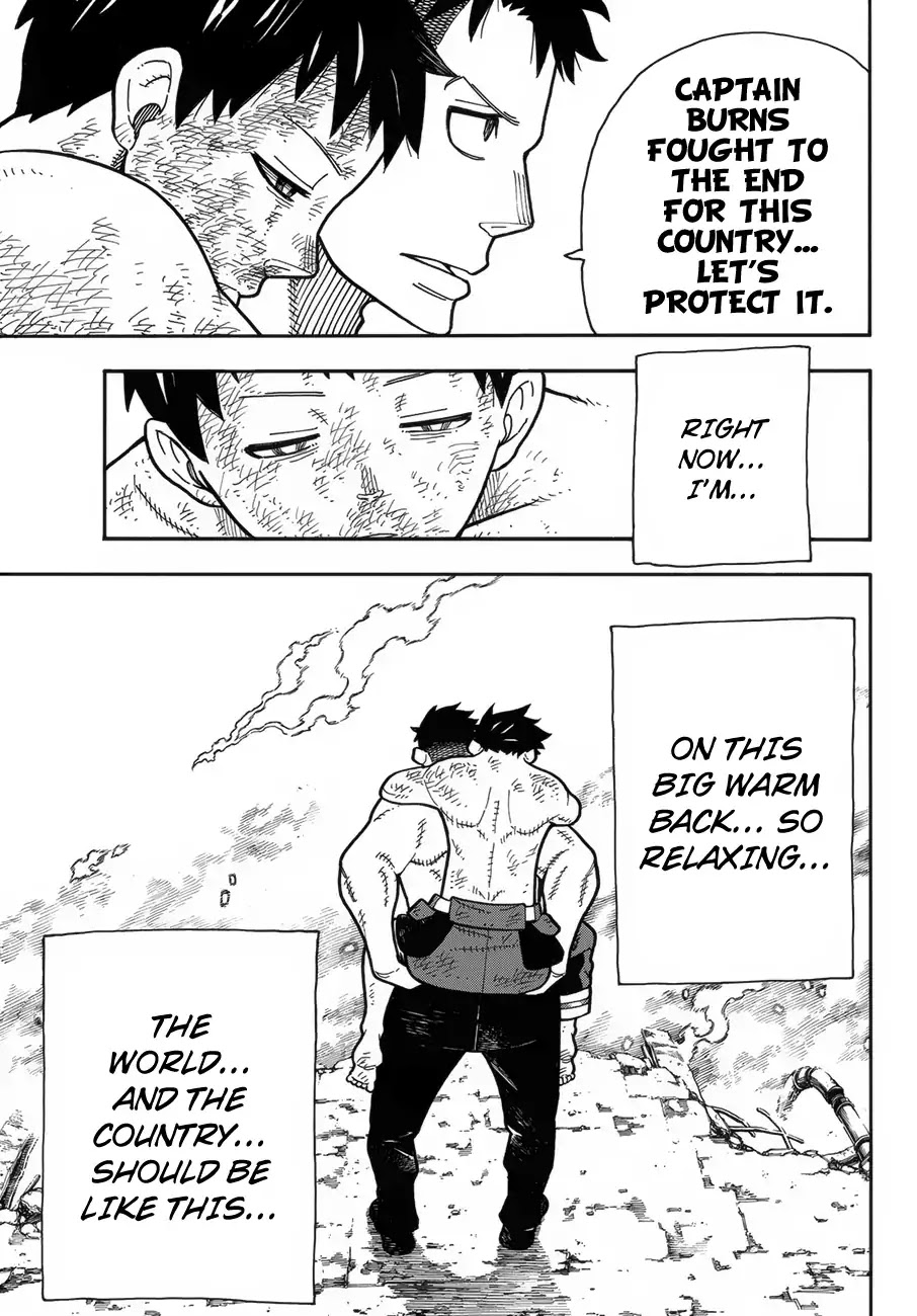 Enen no Shouboutai Chapter 196 page 11 - Chapter 196: Moonlight Rescue