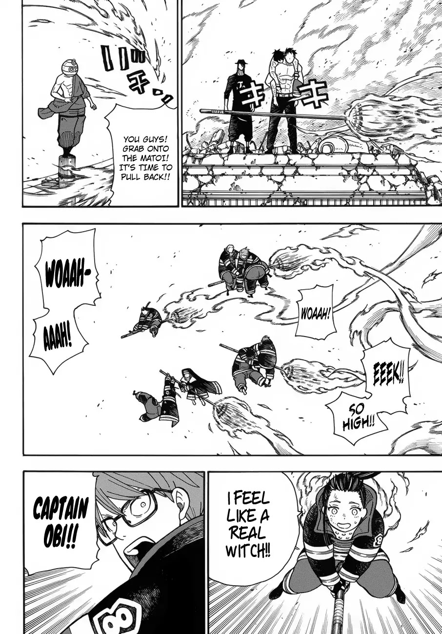 Enen no Shouboutai Chapter 196 page 12 - Chapter 196: Moonlight Rescue