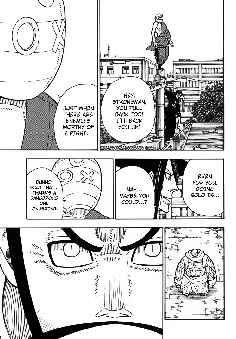 Enen no Shouboutai Chapter 196 page 13 - Chapter 196: Moonlight Rescue