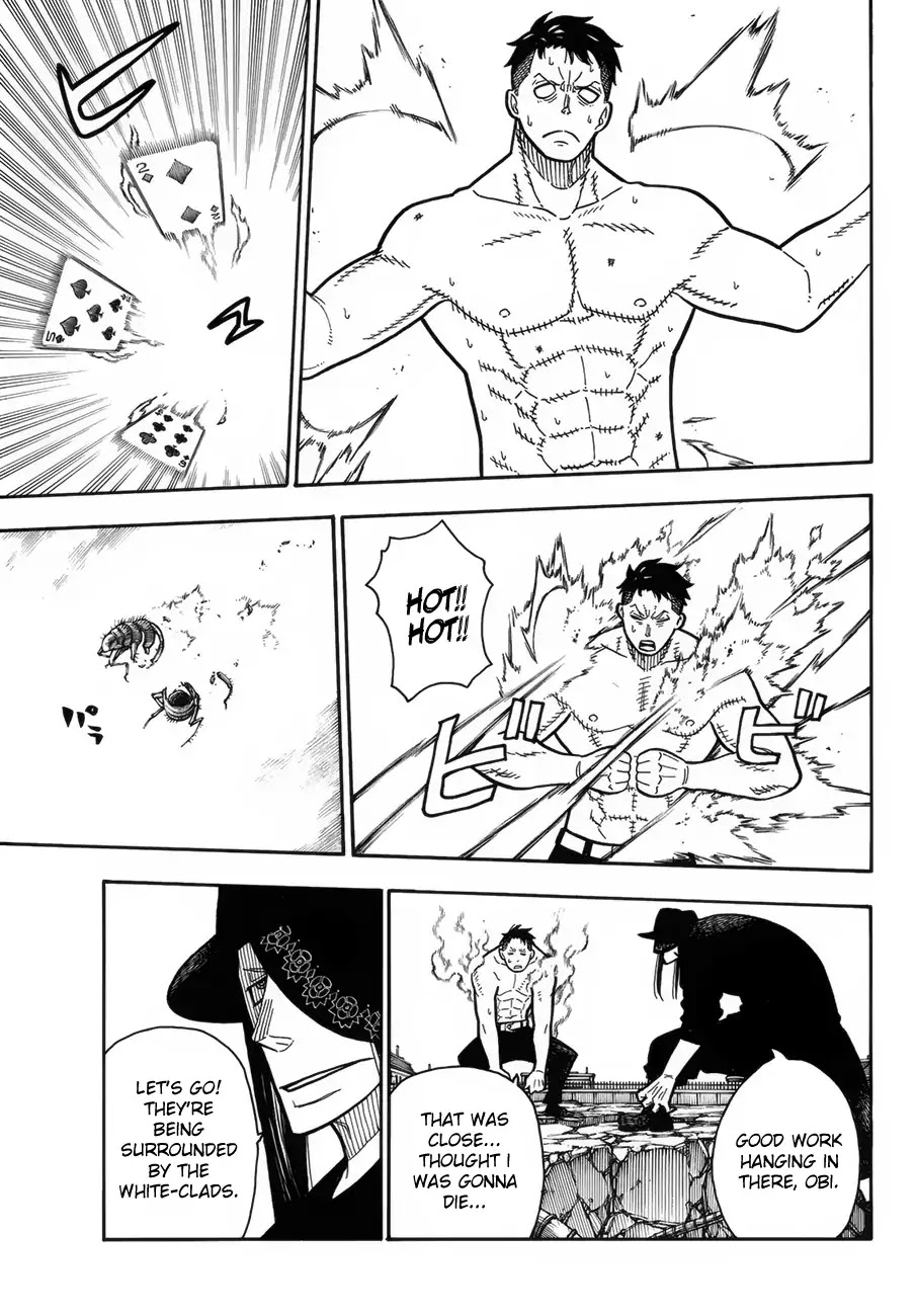 Enen no Shouboutai Chapter 196 page 9 - Chapter 196: Moonlight Rescue