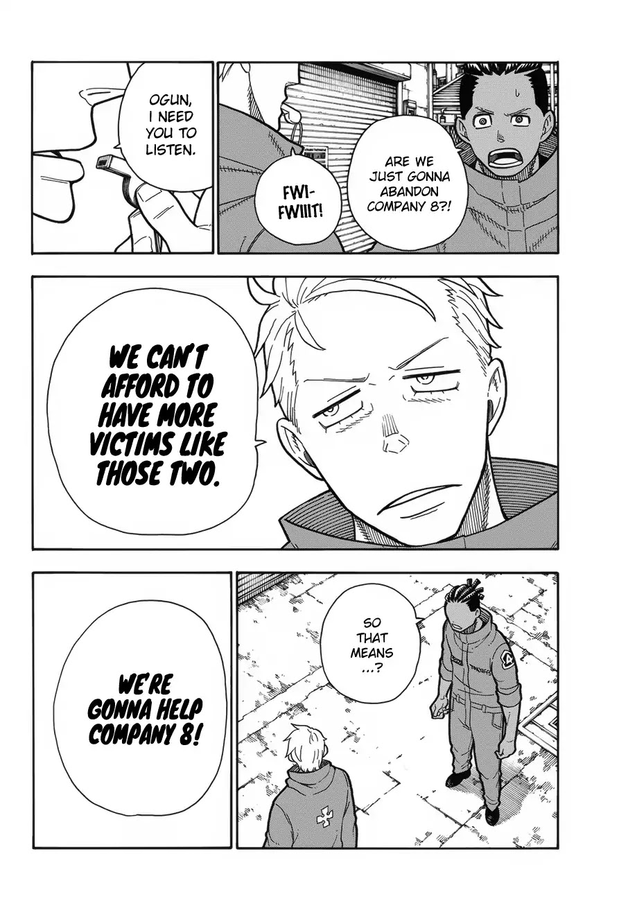 Enen no Shouboutai Chapter 197 page 11 - Chapter 197: Farewell