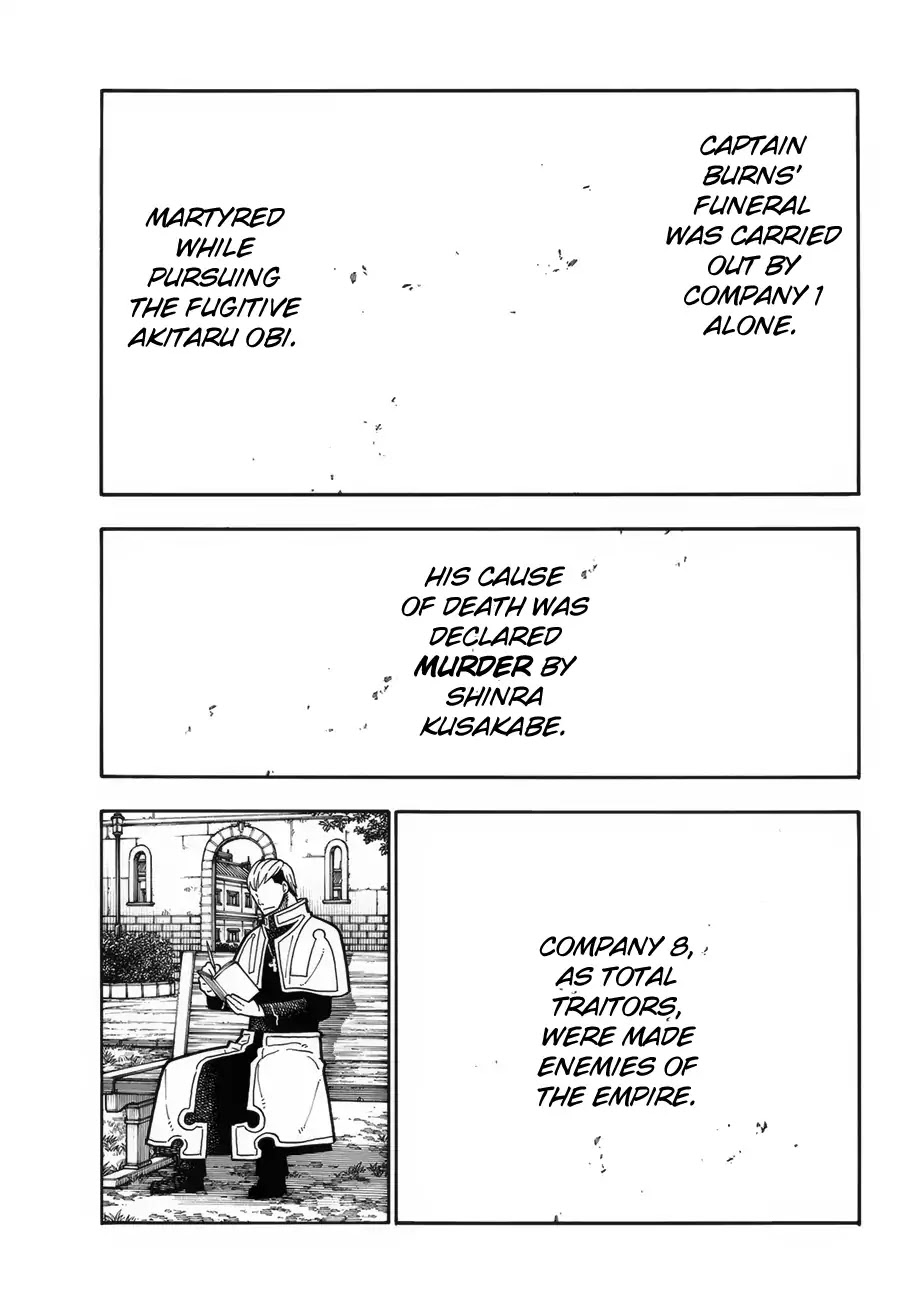 Enen no Shouboutai Chapter 197 page 14 - Chapter 197: Farewell