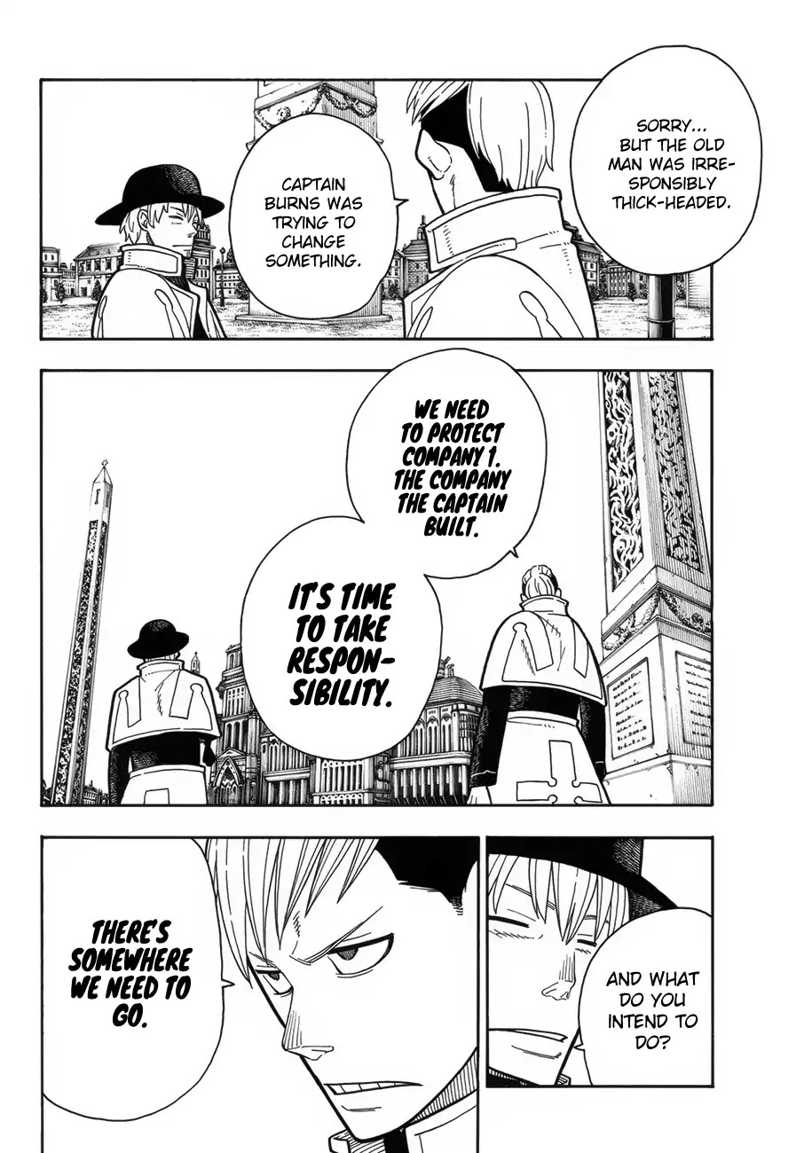 Enen no Shouboutai Chapter 197 page 17 - Chapter 197: Farewell