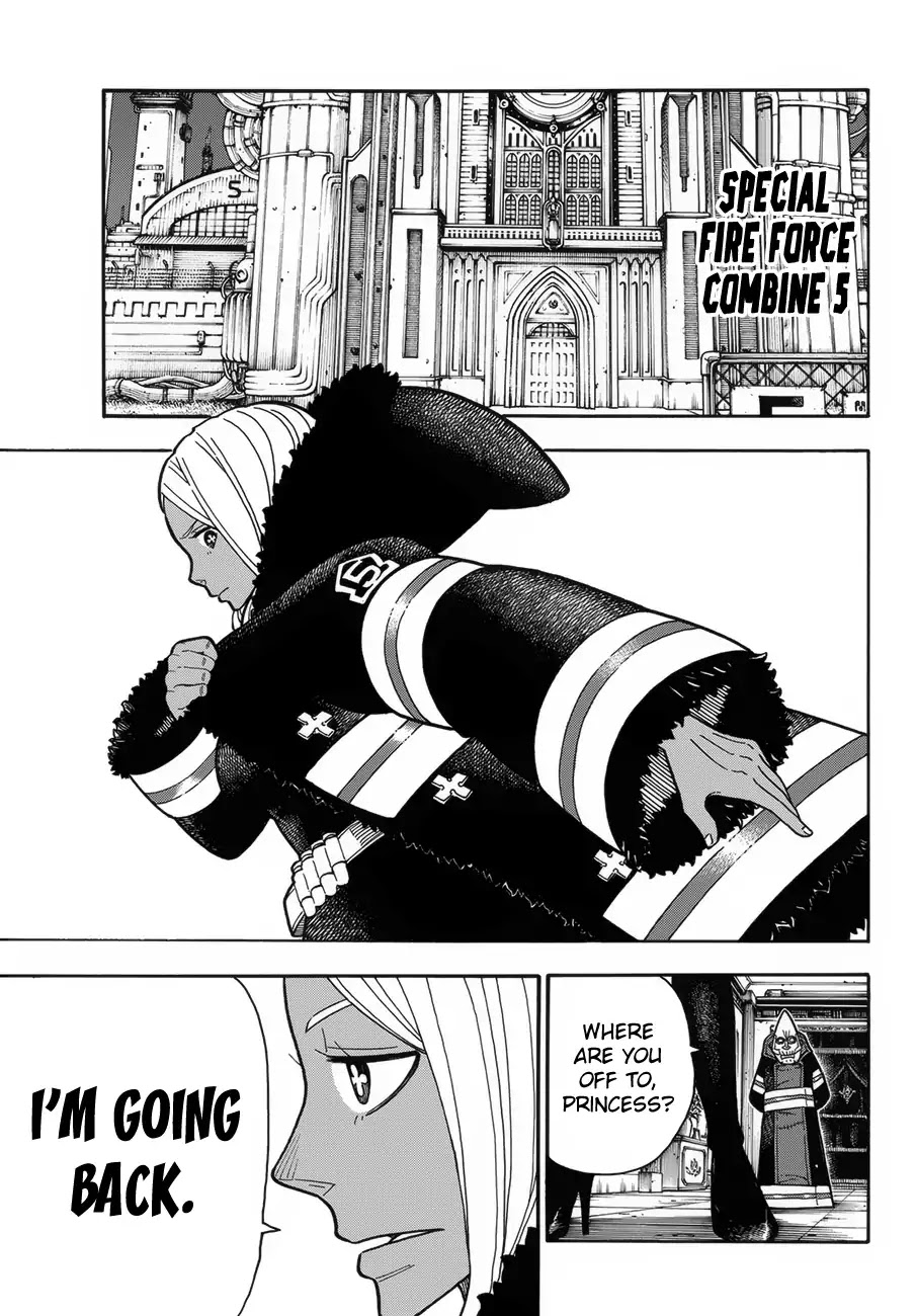 Enen no Shouboutai Chapter 197 page 18 - Chapter 197: Farewell