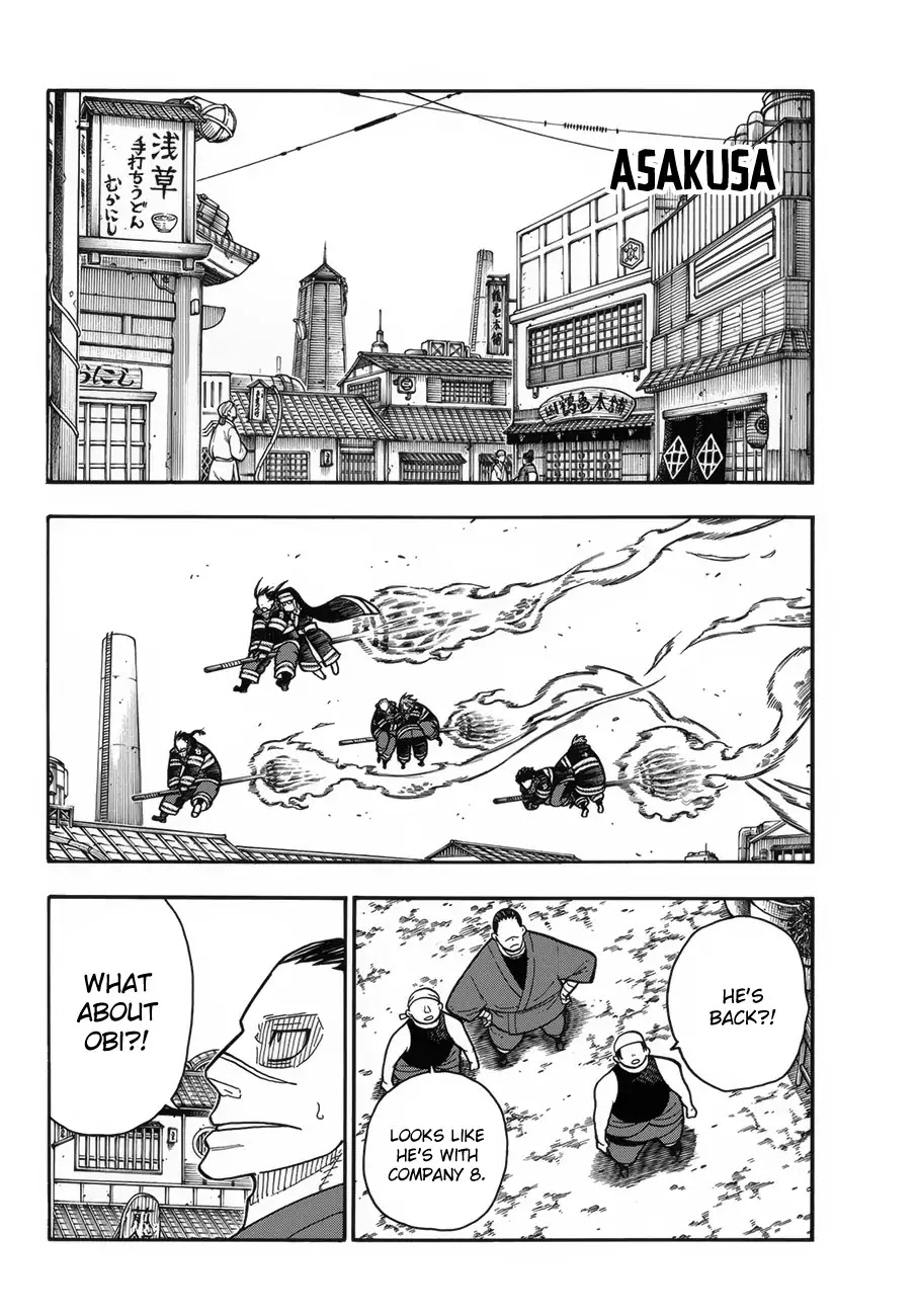 Enen no Shouboutai Chapter 197 page 3 - Chapter 197: Farewell
