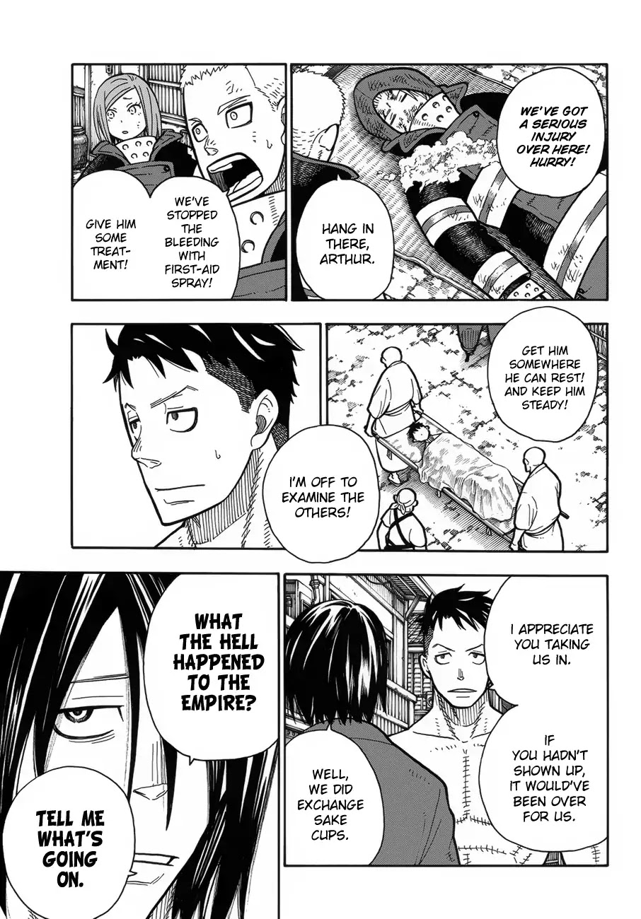 Enen no Shouboutai Chapter 197 page 6 - Chapter 197: Farewell