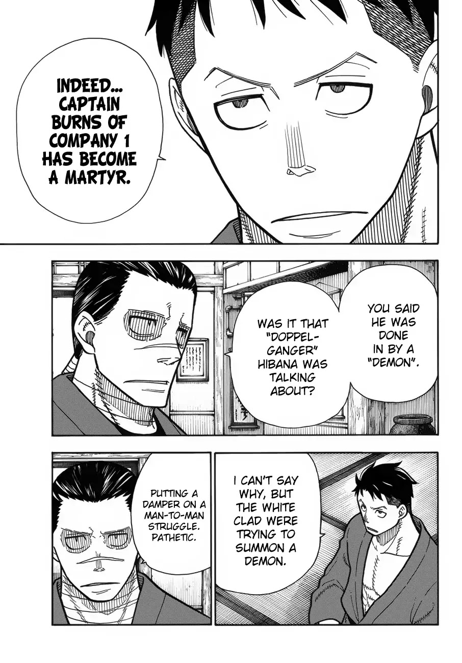 Enen no Shouboutai Chapter 197 page 8 - Chapter 197: Farewell