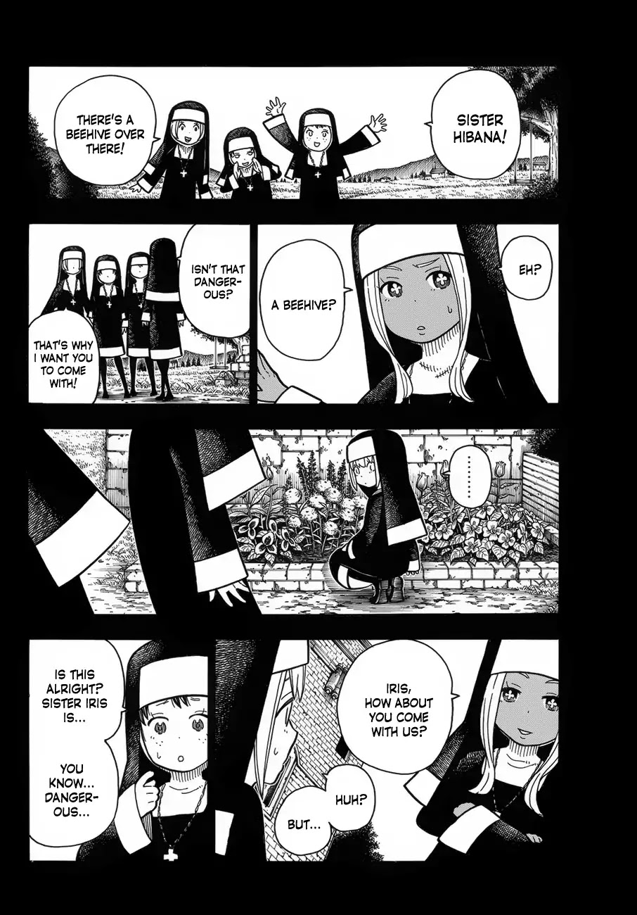 Enen no Shouboutai Chapter 198 page 12 - Chapter 198: Memories of a Flower Garden