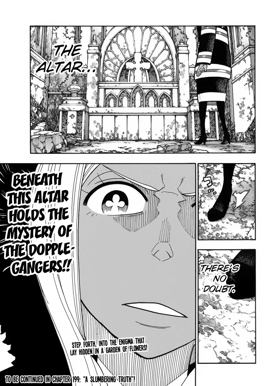 Enen no Shouboutai Chapter 198 page 21 - Chapter 198: Memories of a Flower Garden