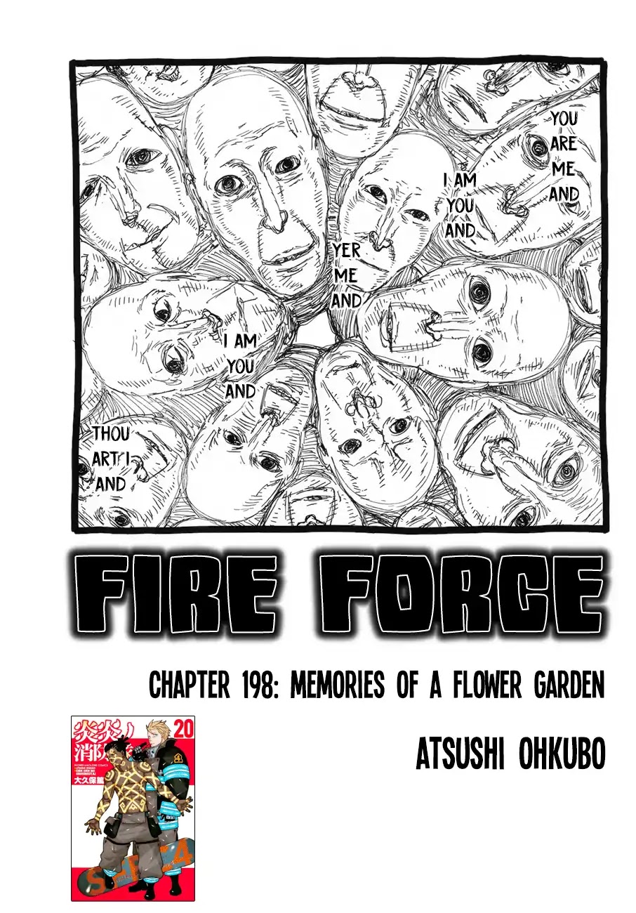 Enen no Shouboutai Chapter 198 page 3 - Chapter 198: Memories of a Flower Garden