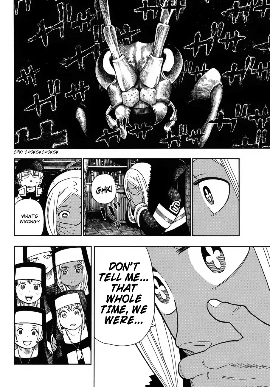Enen no Shouboutai Chapter 199 page 17 - Chapter 199: A Slumbering Truth