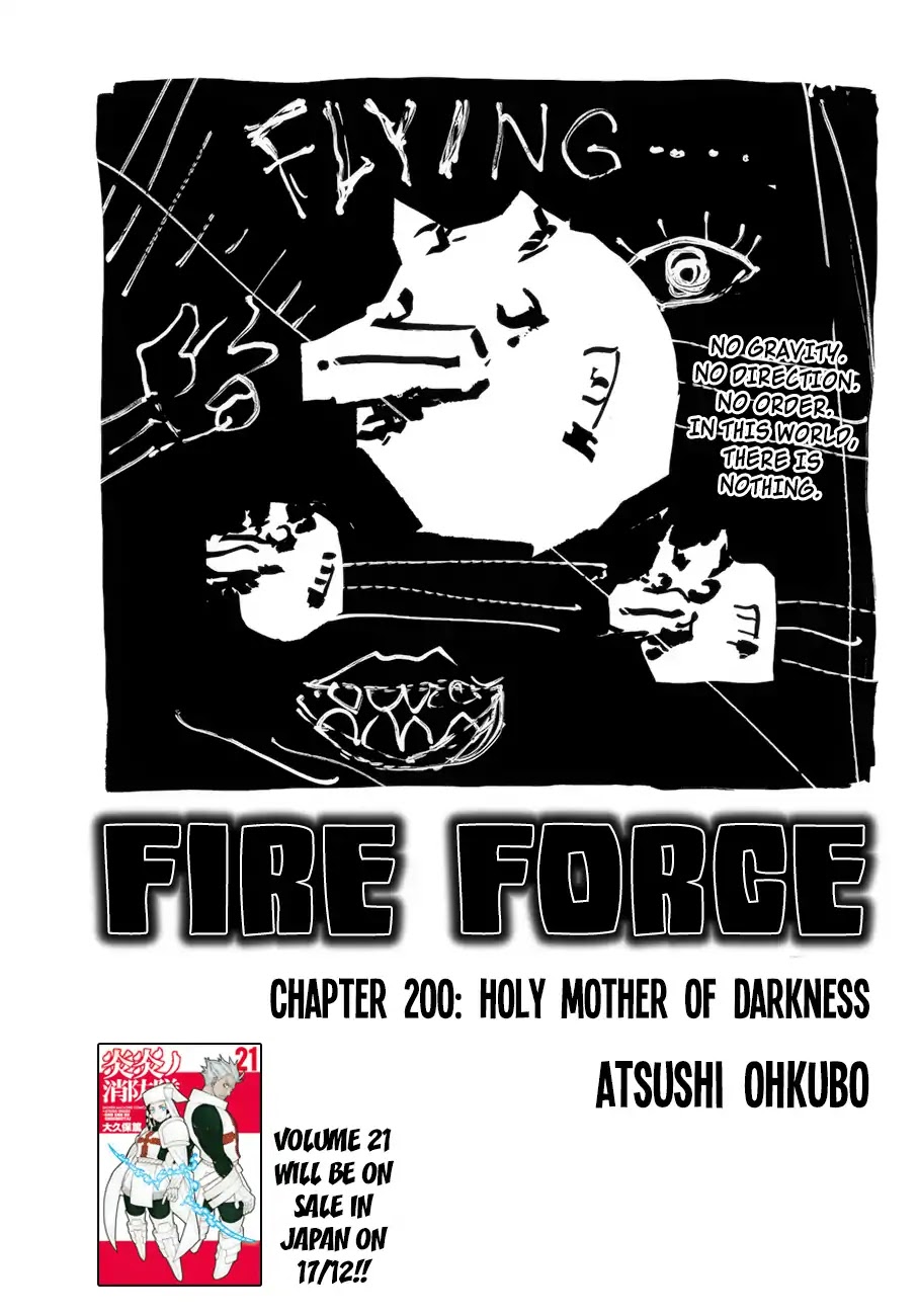 Enen no Shouboutai Chapter 200 page 1 - Chapter 200: Holy Mother of Darkness