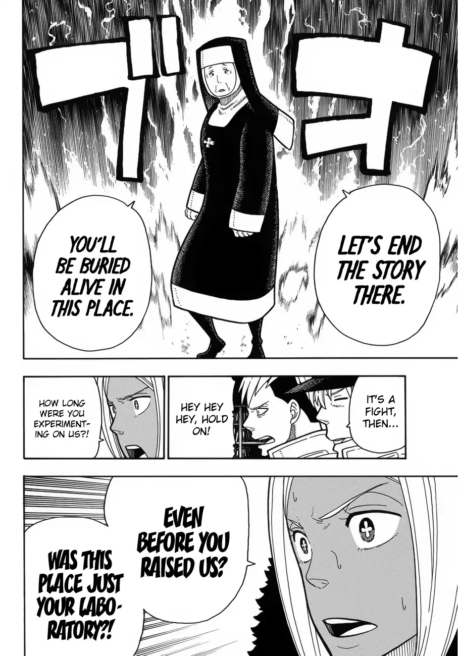 Enen no Shouboutai Chapter 200 page 11 - Chapter 200: Holy Mother of Darkness