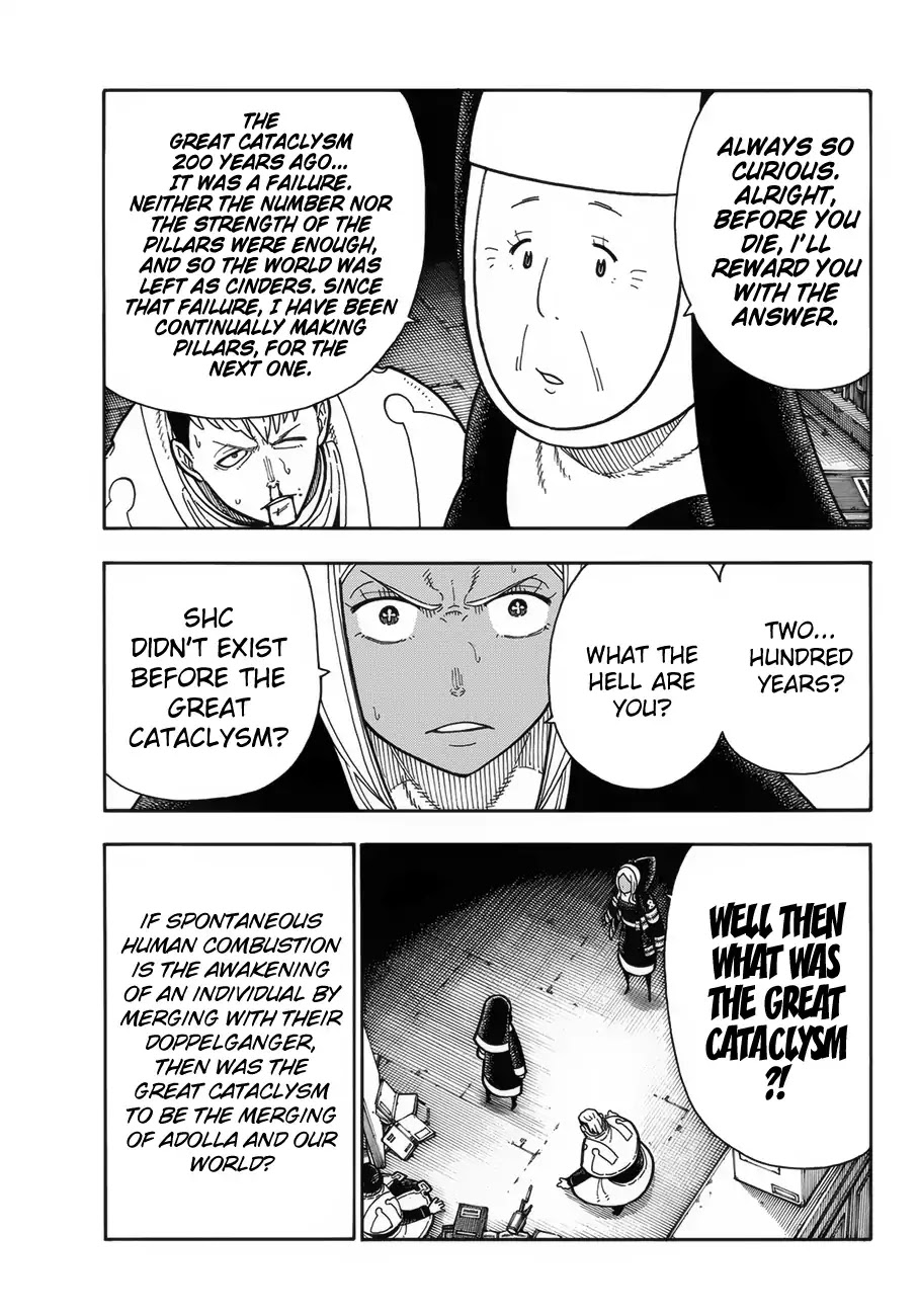 Enen no Shouboutai Chapter 200 page 16 - Chapter 200: Holy Mother of Darkness