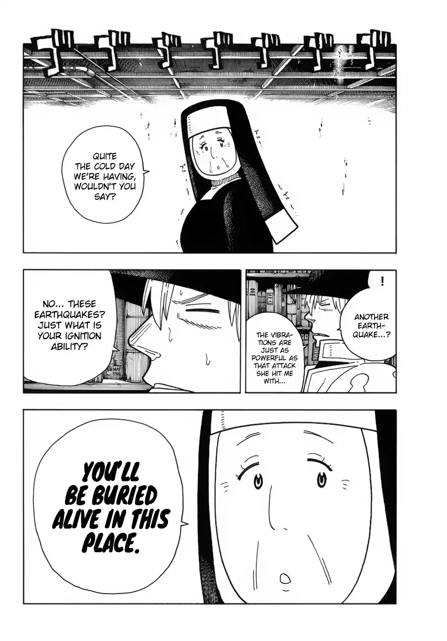 Enen no Shouboutai Chapter 200 page 17 - Chapter 200: Holy Mother of Darkness