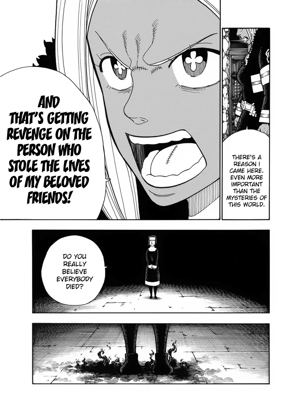 Enen no Shouboutai Chapter 200 page 18 - Chapter 200: Holy Mother of Darkness