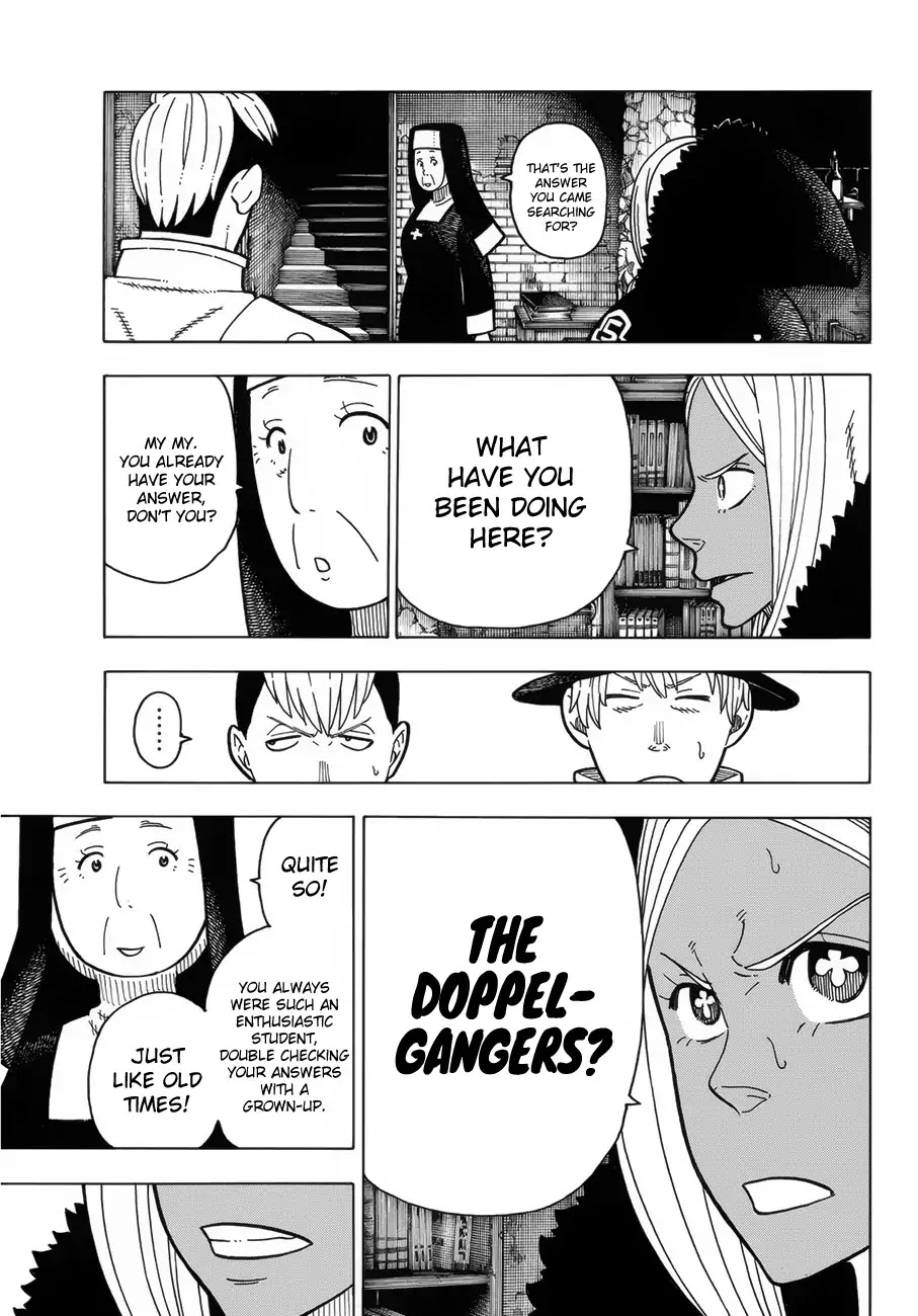 Enen no Shouboutai Chapter 200 page 4 - Chapter 200: Holy Mother of Darkness