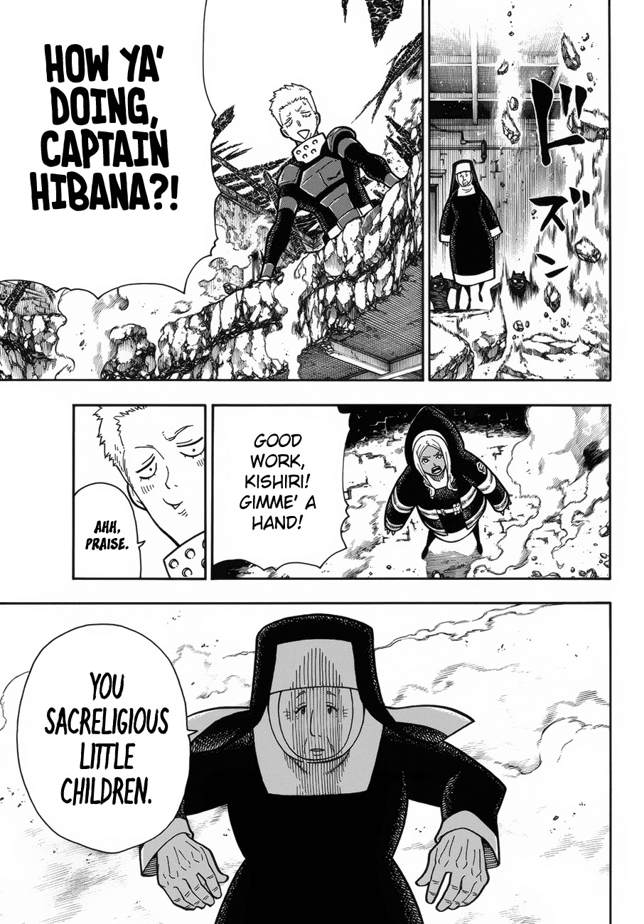 Enen no Shouboutai Chapter 201 page 8 - Chapter 201: Imps