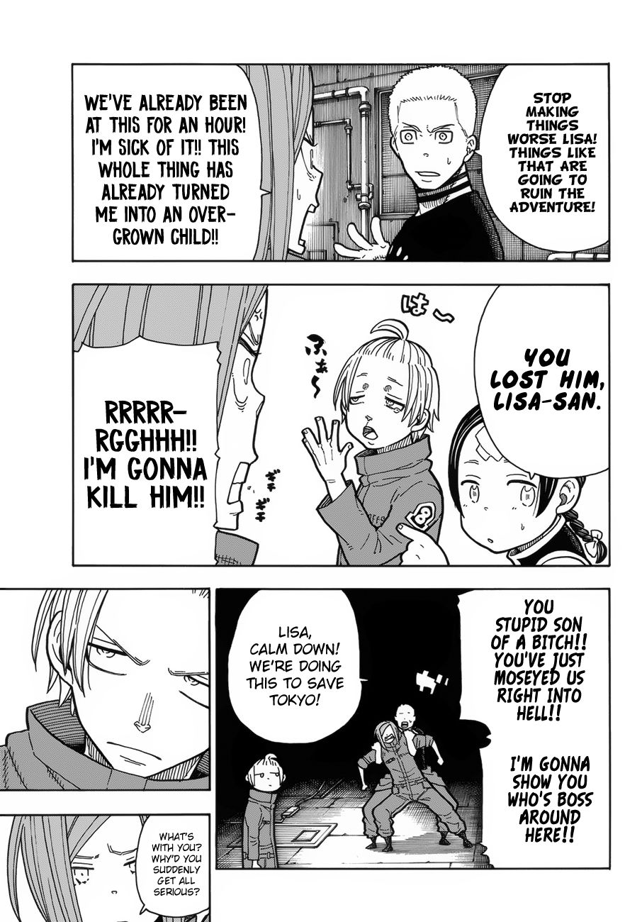Enen no Shouboutai Chapter 203 page 16 - Chapter 203: A discovery