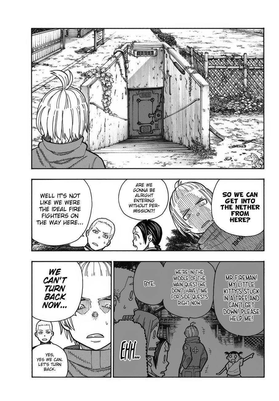 Enen no Shouboutai Chapter 203 page 8 - Chapter 203: A discovery