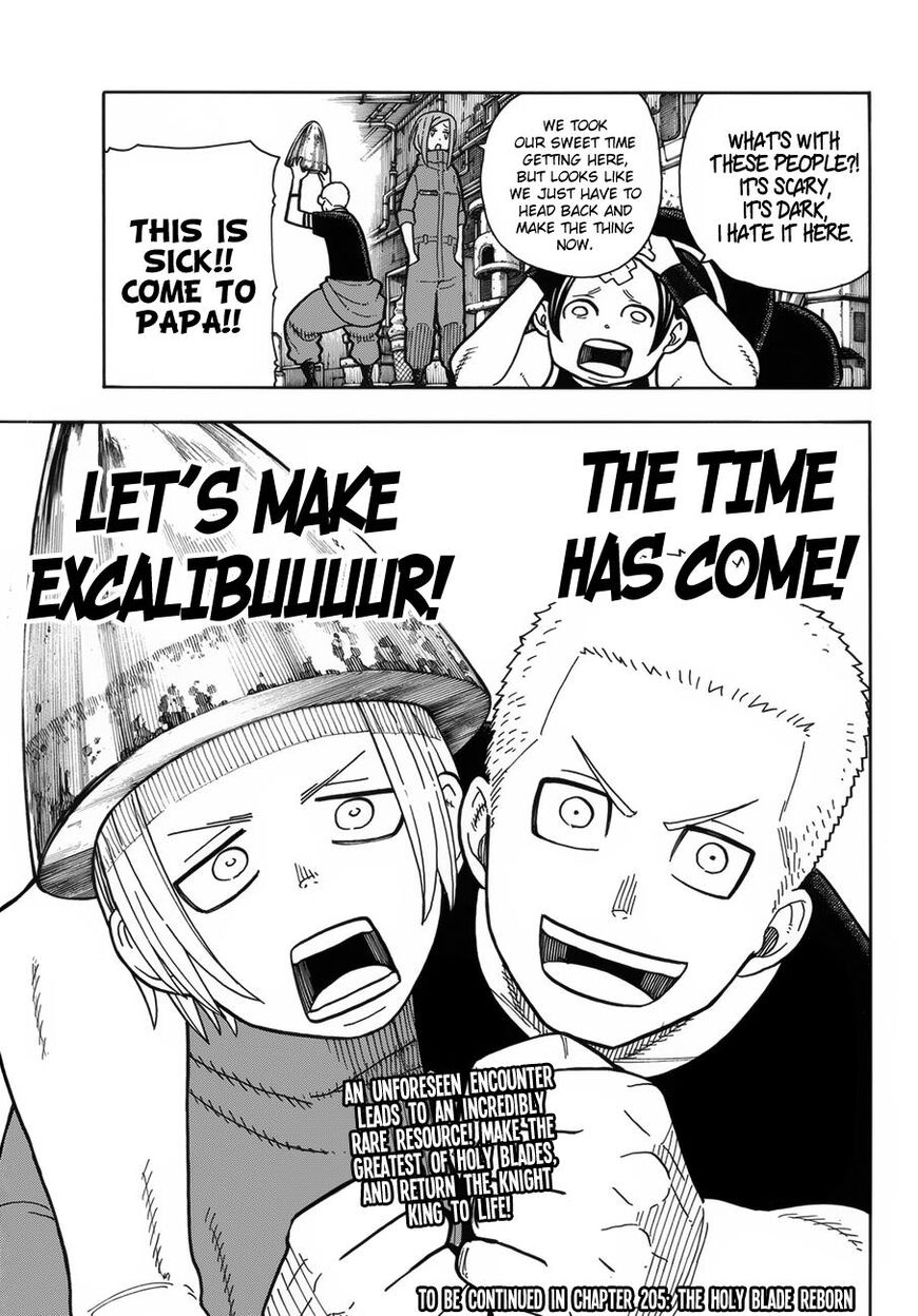 Enen no Shouboutai Chapter 204 page 20 - Chapter 204
