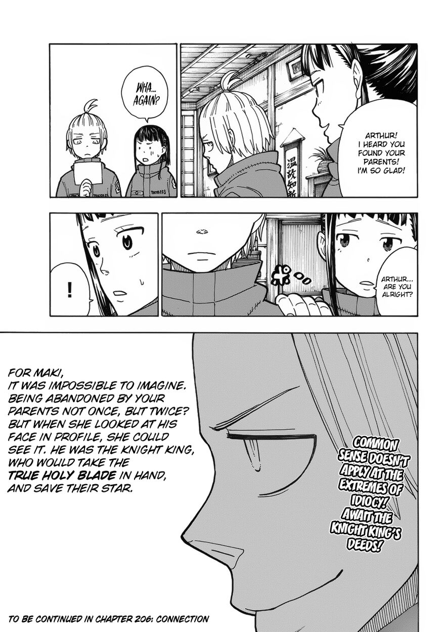 Enen no Shouboutai Chapter 205 page 18 - Chapter 205