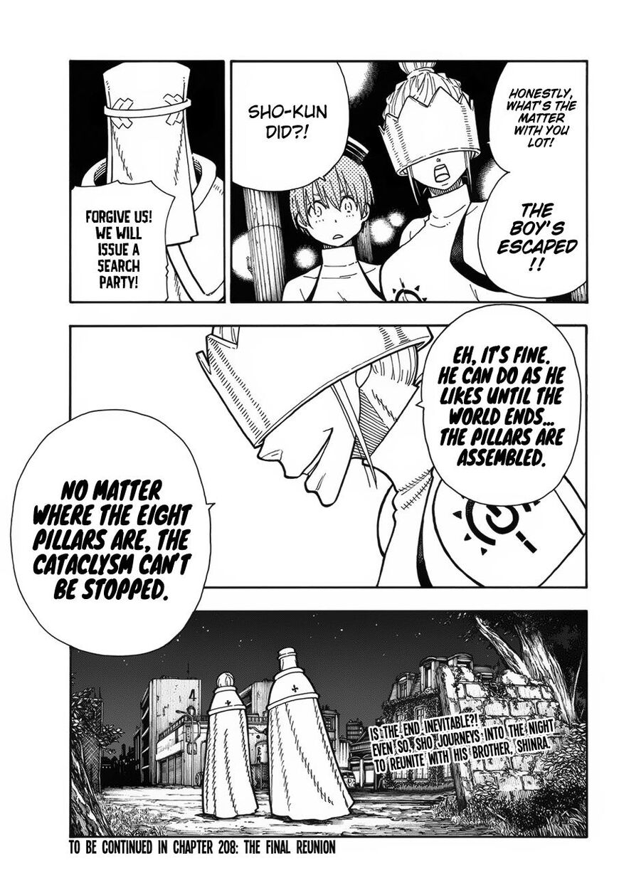 Enen no Shouboutai Chapter 207 page 20 - Chapter 207