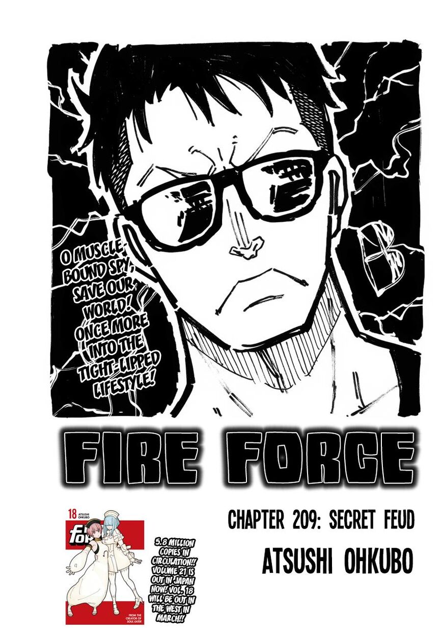 Enen no Shouboutai Chapter 209 page 1 - Chapter 209