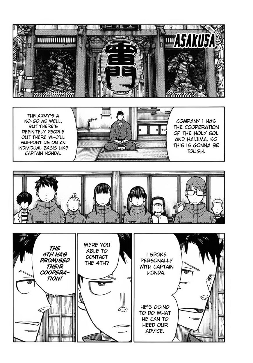 Enen no Shouboutai Chapter 209 page 13 - Chapter 209