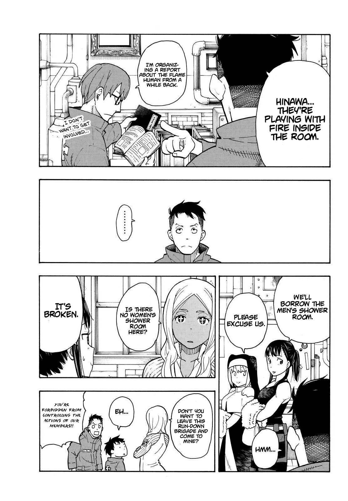 Enen no Shouboutai Chapter 21 page 11 - Chapter 21: The Investigation Begins