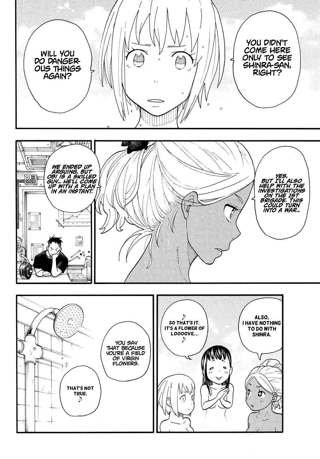 Enen no Shouboutai Chapter 21 page 14 - Chapter 21: The Investigation Begins