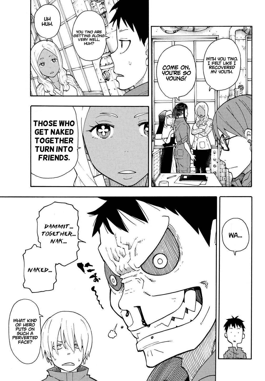 Enen no Shouboutai Chapter 21 page 15 - Chapter 21: The Investigation Begins