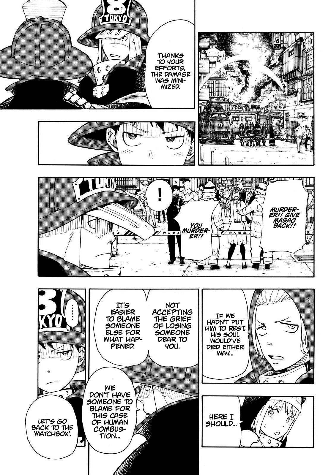 Enen no Shouboutai Chapter 21 page 5 - Chapter 21: The Investigation Begins