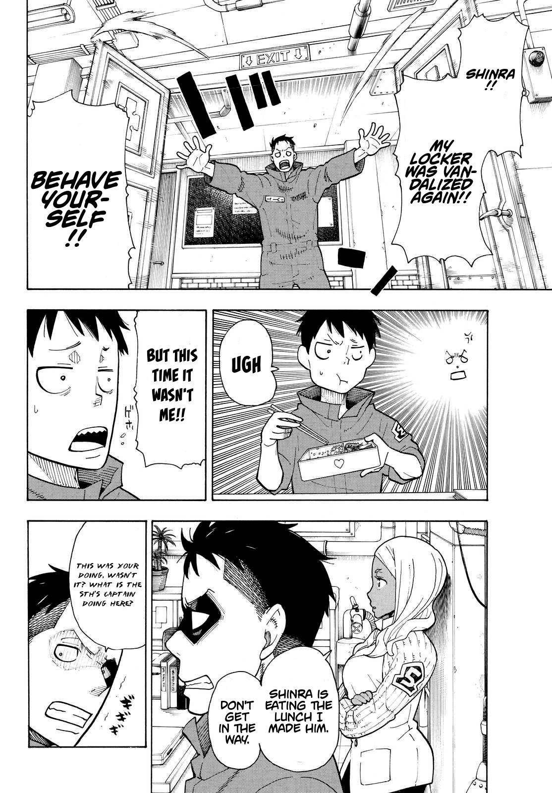 Enen no Shouboutai Chapter 21 page 8 - Chapter 21: The Investigation Begins