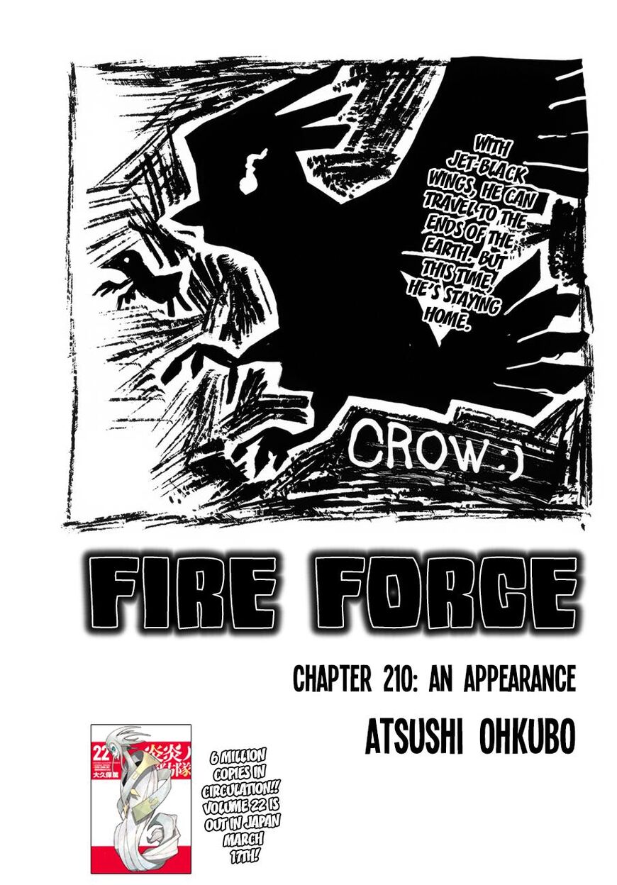 Enen no Shouboutai Chapter 210 page 1 - Chapter 210