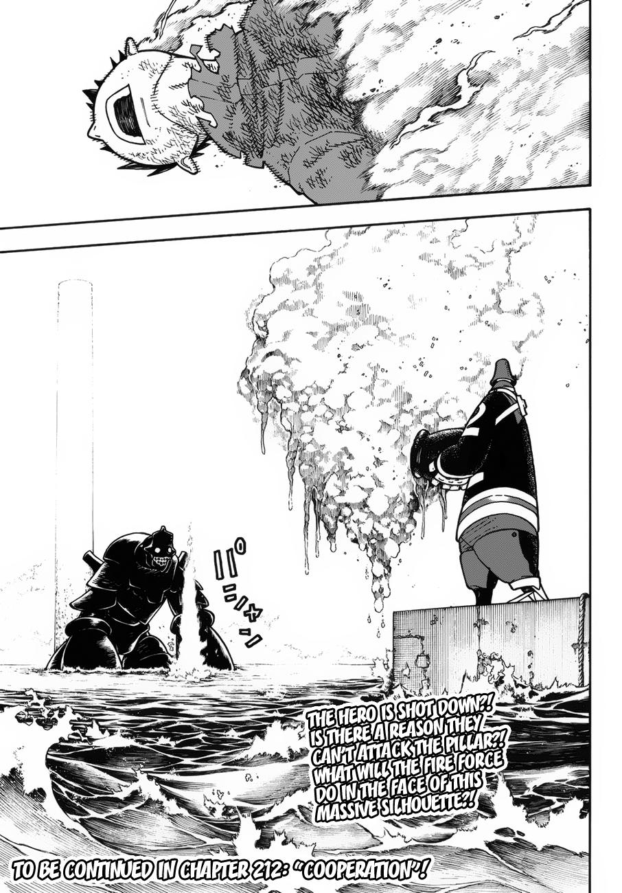 Enen no Shouboutai Chapter 211 page 20 - Chapter 211