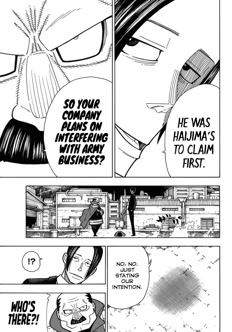Enen no Shouboutai Chapter 212 page 18 - Chapter 212: Cooperation