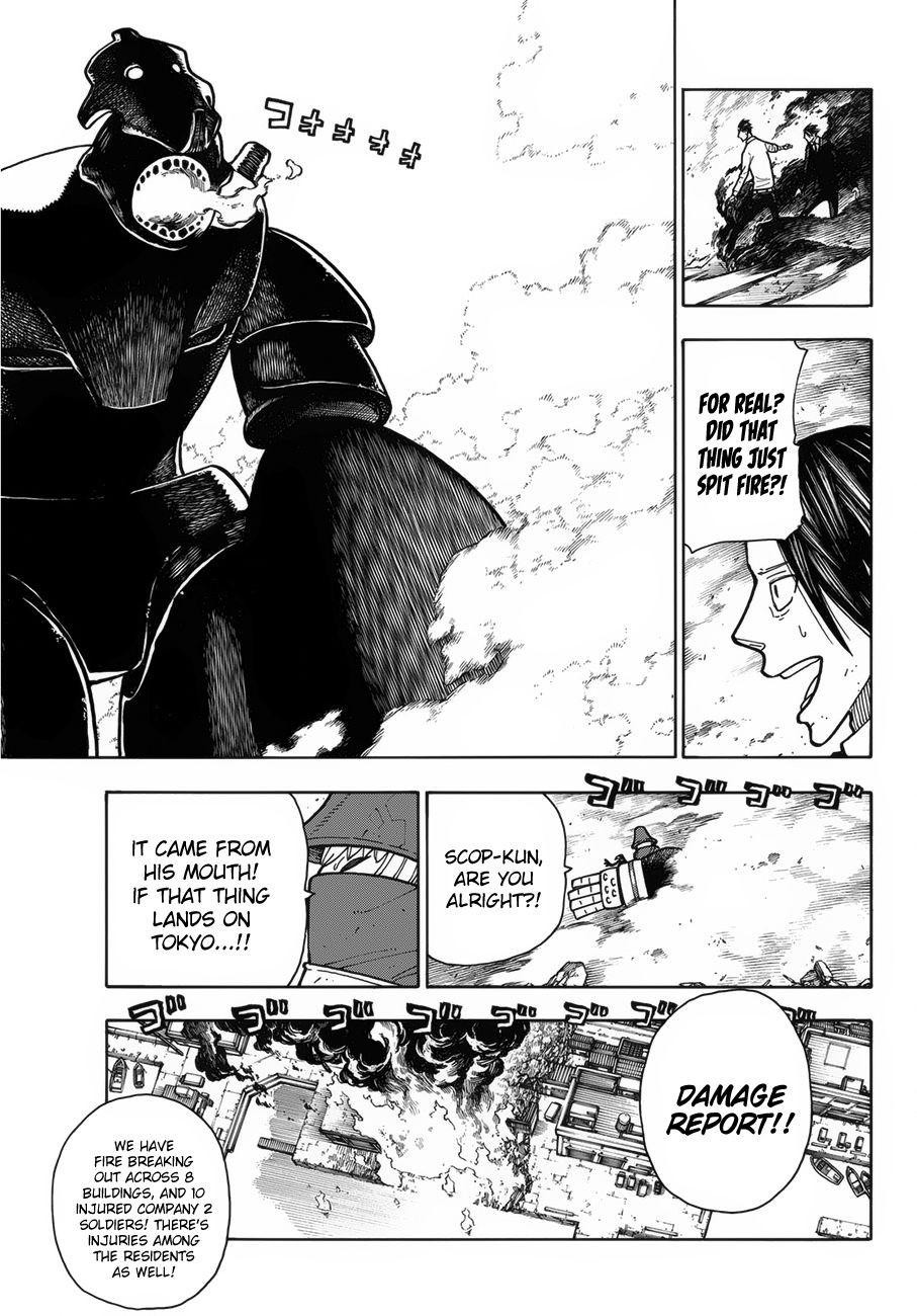 Enen no Shouboutai Chapter 213 page 10 - Chapter 213: An Aerial Struggle