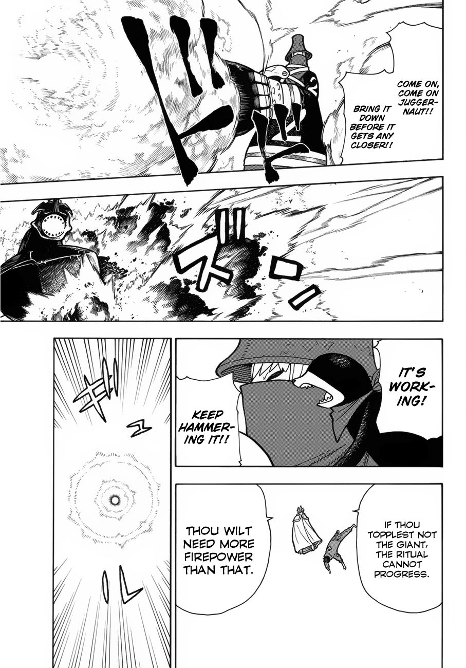 Enen no Shouboutai Chapter 213 page 12 - Chapter 213: An Aerial Struggle