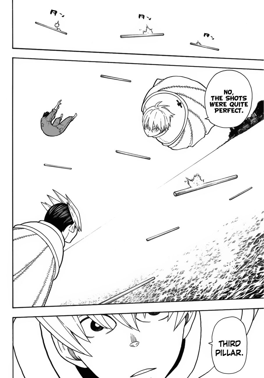 Enen no Shouboutai Chapter 213 page 15 - Chapter 213: An Aerial Struggle