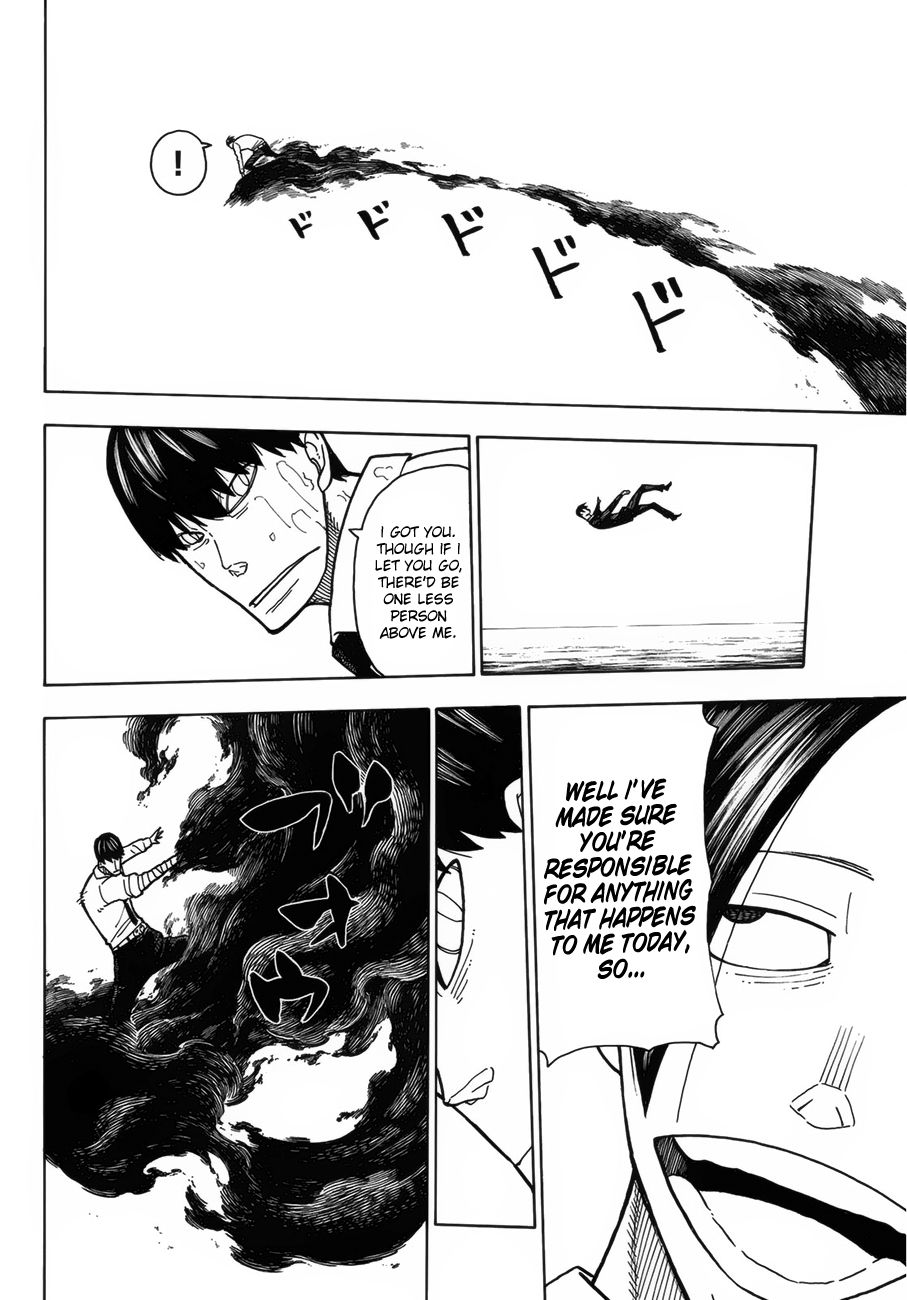 Enen no Shouboutai Chapter 213 page 5 - Chapter 213: An Aerial Struggle