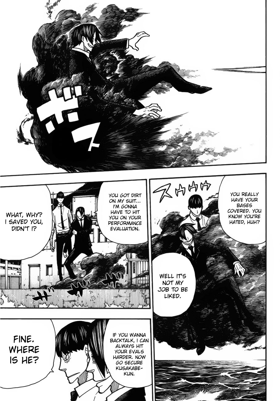 Enen no Shouboutai Chapter 213 page 6 - Chapter 213: An Aerial Struggle