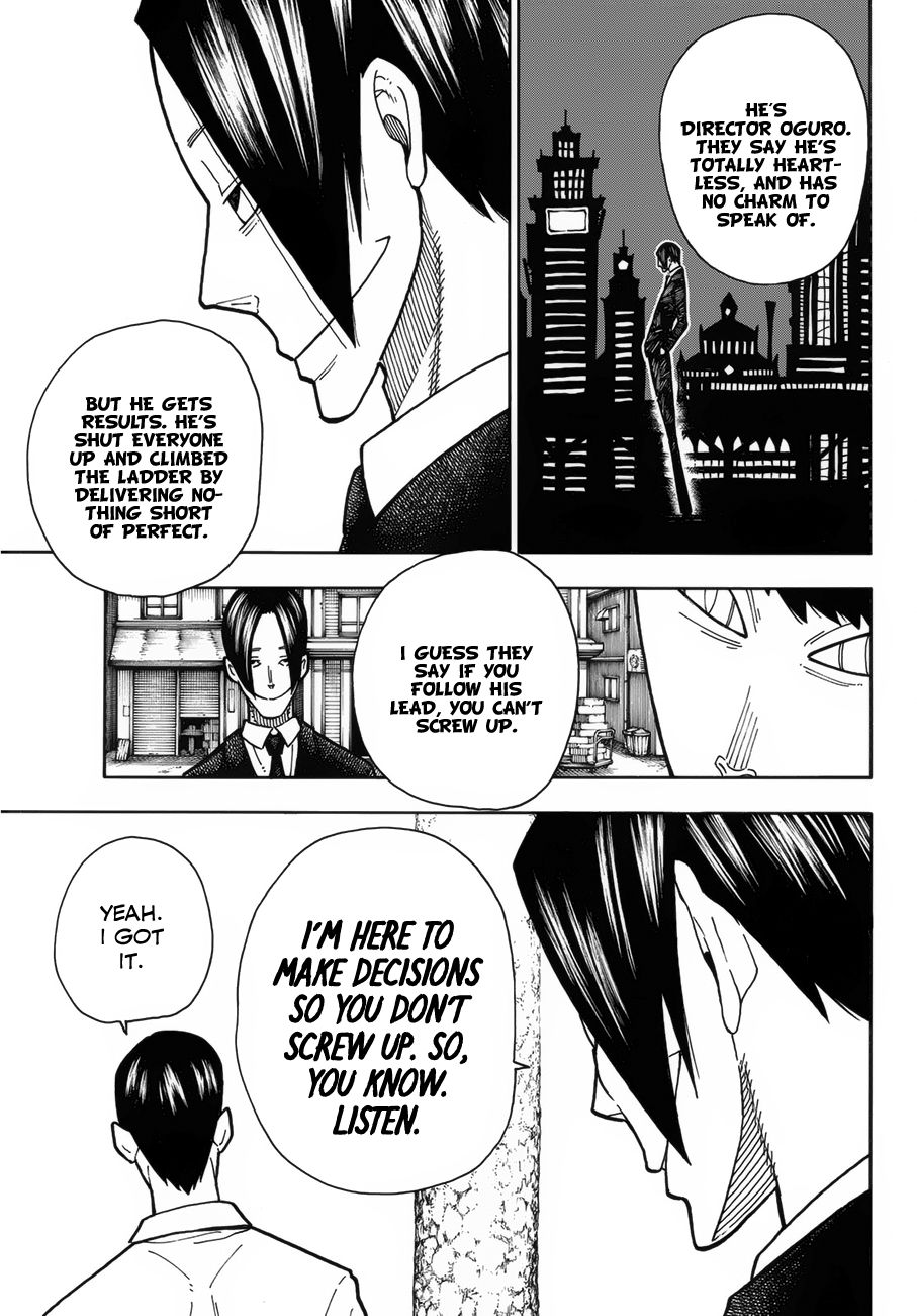 Enen no Shouboutai Chapter 213 page 8 - Chapter 213: An Aerial Struggle