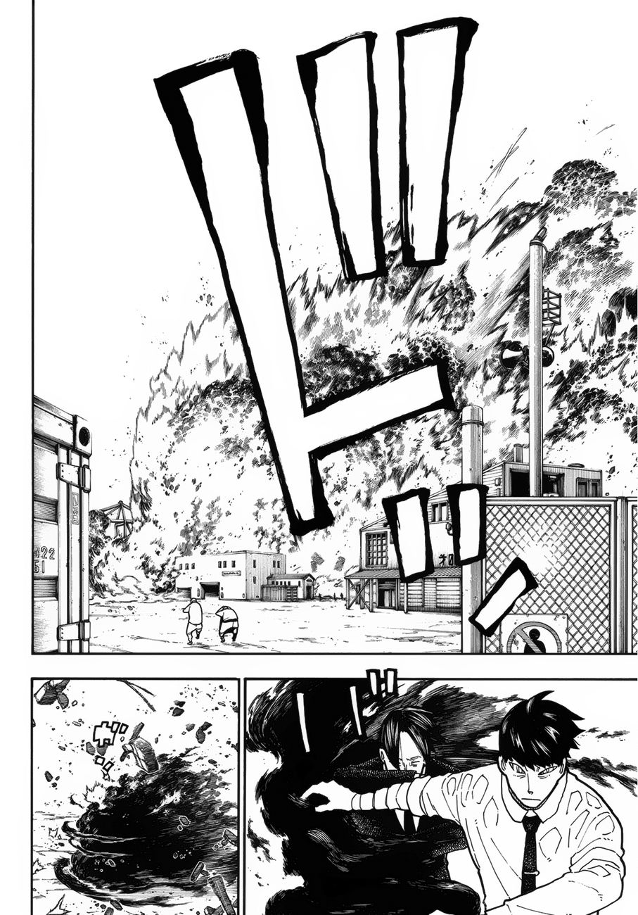 Enen no Shouboutai Chapter 213 page 9 - Chapter 213: An Aerial Struggle