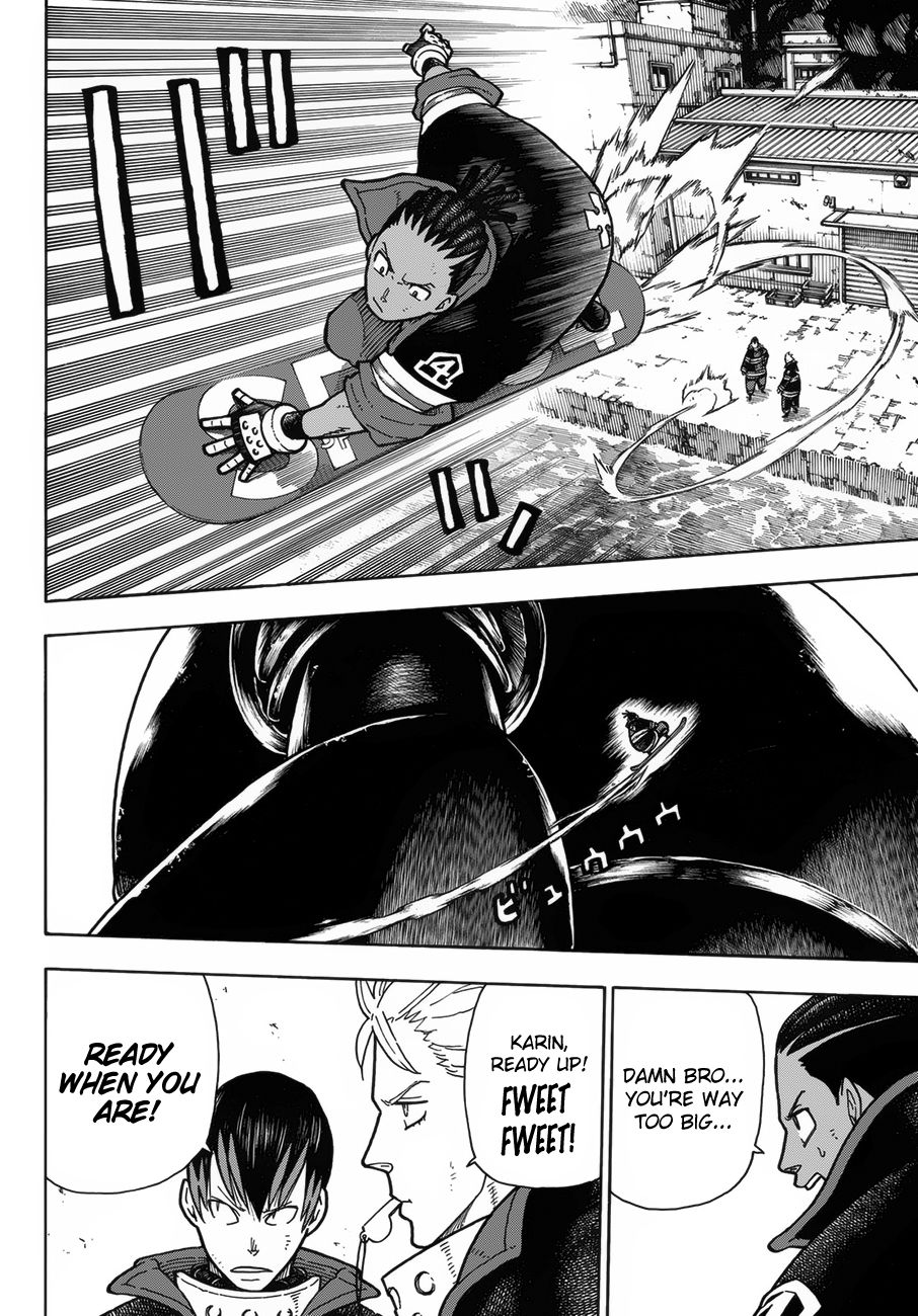 Enen no Shouboutai Chapter 214 page 10 - Chapter 214: The Kaiju Warfront