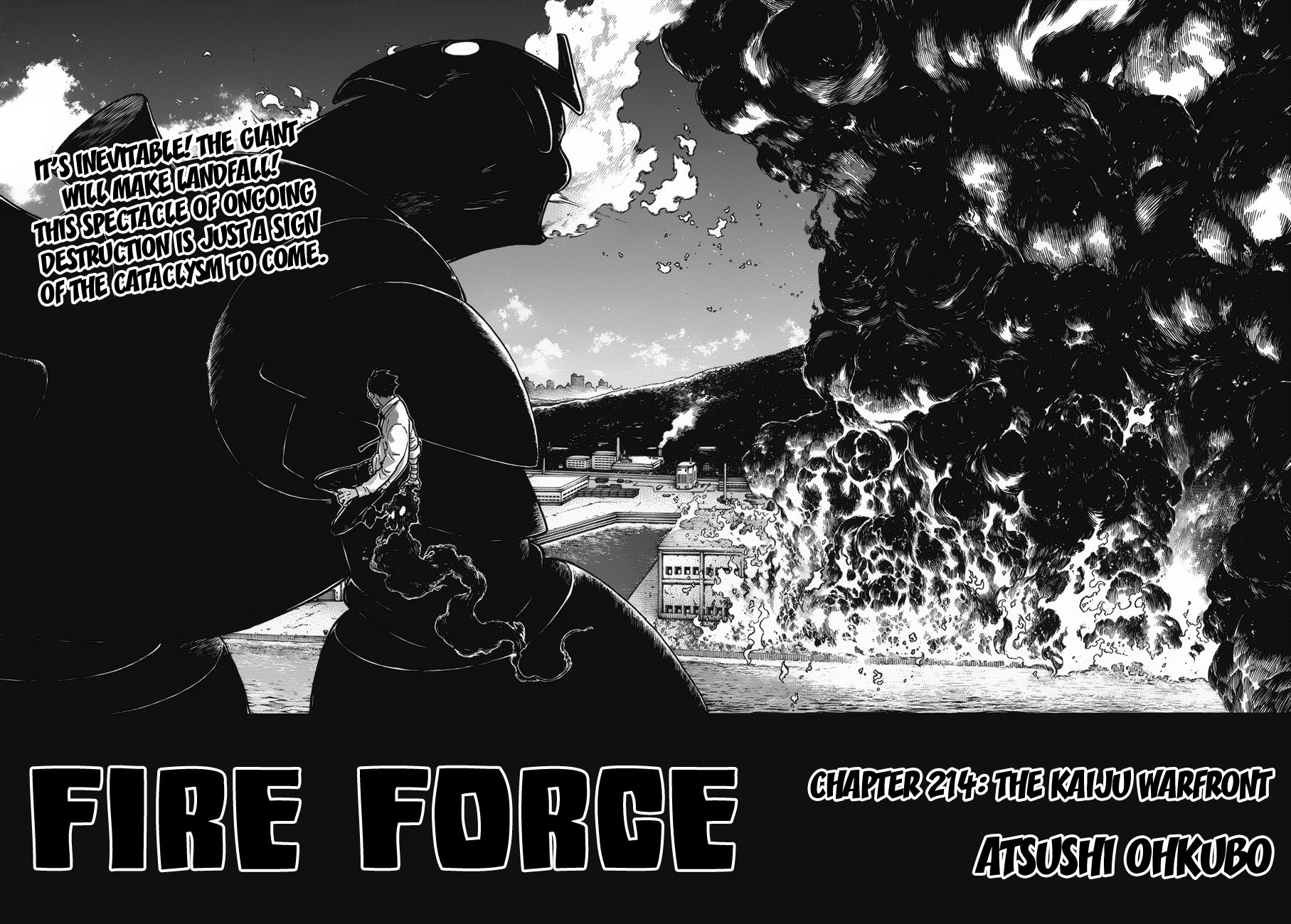 Enen no Shouboutai Chapter 214 page 5 - Chapter 214: The Kaiju Warfront
